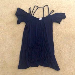 Francesca’s Size M navy blue dress